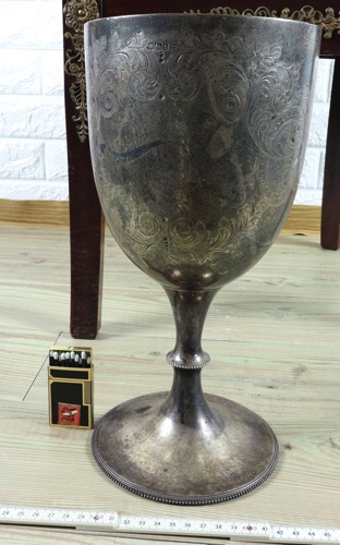 Pokal Kelch Sheffield 1911 Walker and Hall antik Silber Sterlingsilber cup