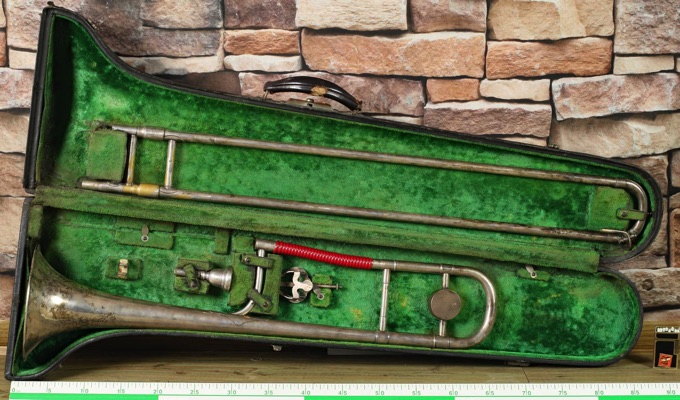 Zugposaune King by H.N. White Co Clev. #107210 Proportion slide trombone Posaune