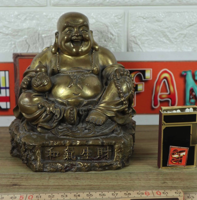 lachender Budda Bronze Asiatika China