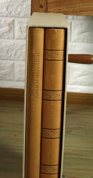 Faksimile die Darmstädter Pessach Haggadah 2 Bände Schuber Propyläen Verlag 1971