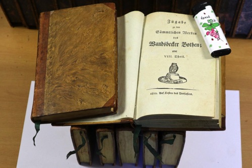 Wandsbecker Bothe 8 Bände 7 Bücher antik