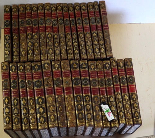 Wielands sämmtliche Werke 1794 Leipzig bey Georg Joachim Göschen insgesamt 35 Bände Bücher antik
