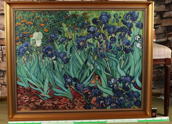 Dietz Replik limitiert 950 nach Vincent van Gogh Iris Bild Gemäldereplik