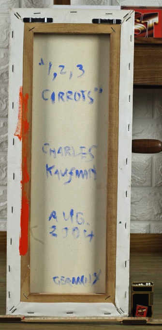 Charles Kaufman Gemälde carrots 2004