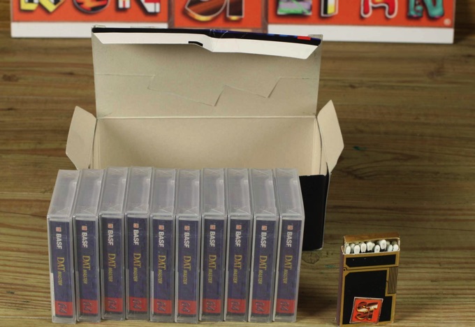 10 Stück BASF DAT MASTER 64 digital audio tape Kassetten unbenutzt neu nos