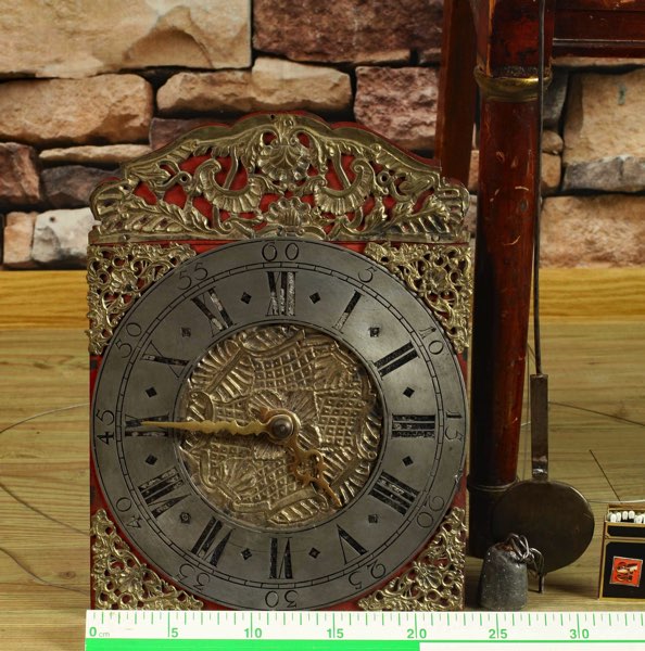 Comtoise 2- Glocken Uhr Wanduhr sehr antik passendes Standuhr Gehäuse vorhanden